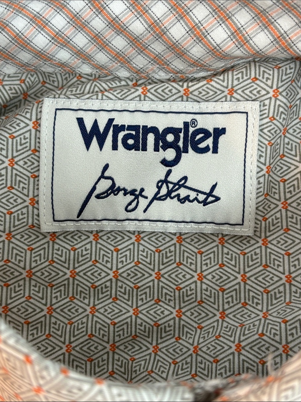 Wrangler Shirt Mens Medium George Straight - Picture 5 of 11